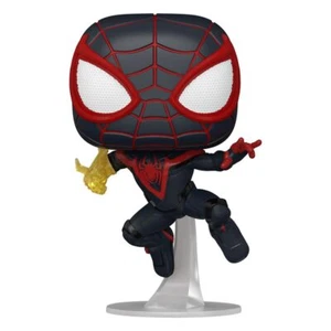 Marvel's Spider-Man Funko POP! Figura Vinilo Juegos Miles Morales Traje Clásico - Imagen 1 de 2