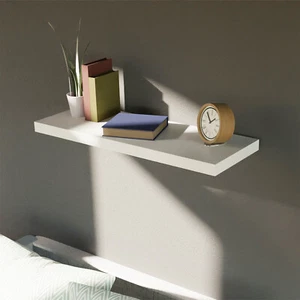 Hochwertiges Wandboard Wandregal Schweberegal 60cm MDF PVC B60xH3,8xT23,5 cm - Bild 1 von 2