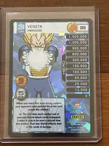 DragonBall Z Panini Vegeta DR8 Dragon Rare Ultra Rare Holo - Picture 1 of 2