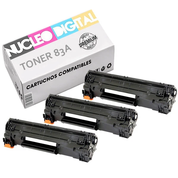 Toner compatible HP 83A 83X LaserJet CF283A CF283X para impresoras HP Laserjet