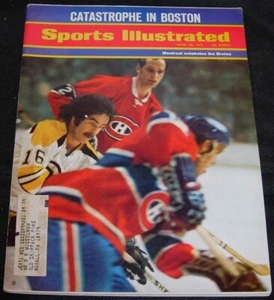 Sports Illustrated Magazine, Montreal, Boston Bruinsr, 1971, Hockey, Derek Sanderson - Bild 1 von 5
