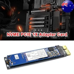 M2 Adapter NVMe SSD M2 PCIE X1 Raiser PCI-E M Key Connector Supports 2230/2242 - Afbeelding 1 van 7