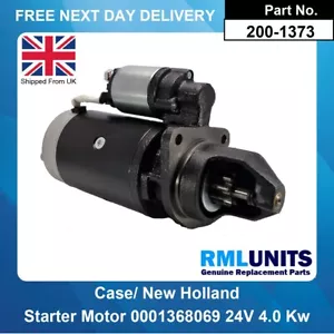 Anlassermotor für Case 0001368069 A186142 A187597 LRS01923 24V 4,0 KW - Bild 1 von 5