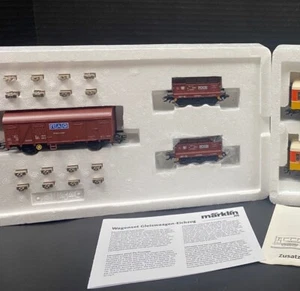 Marklin 48691 HO Gauge Track Scale Freight Car Set - Picture 1 of 1