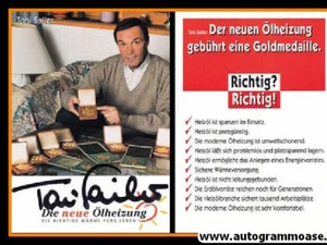Autografo sci alpino | Toni SAILER | anni '90 (ritratto colore riscaldamento a olio) OS-Gold 56 - Foto 1 di 1