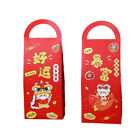 Chinese New Year Candy Boxes Cookie Pouches 2024 Party Favor Decorations Supplie