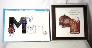 2 Papyrus Cards For Mothers Day & Fathers Day New Sealed Jeweled & Embellished - Picture 1 of 2