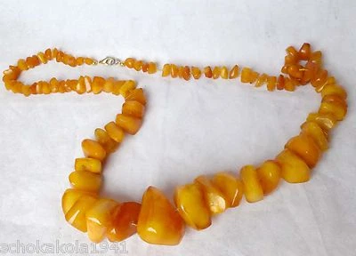 Großer Bernsteinkette Amber Butterscotch 琥珀 --82 Gramm-- - Bild 1 von 4