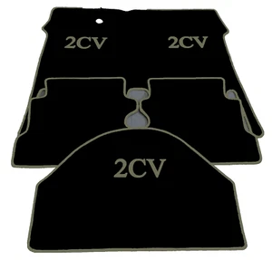 Alfombra para Citroen 2CV PATO Alfombrillas Alfombra Coche, Alfombrillas Beige - Imagen 1 de 1