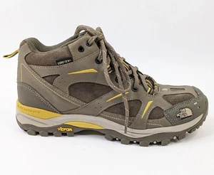 Zapato TNF North Face Mujer Erizo Marrón Amarillo Talla 7 Único Derecho Solo Amputado - Imagen 1 de 5