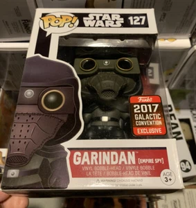 Funko Pop 127 Garindan 2017 Galactic Exclusive - Picture 1 of 8