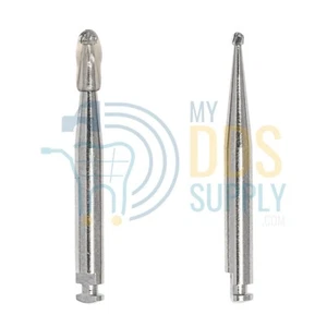 Fresas dentales redondas RA2, 22 mm (paquete de 20), carburo para pieza de mano de baja velocidad - Imagen 1 de 5