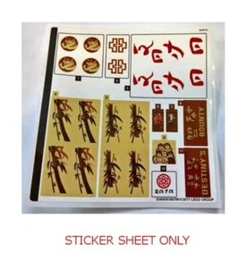 LEGO 70618 - The LEGO Ninjago Movie - Destiny's Bounty - STICKER SHEET - Picture 1 of 1