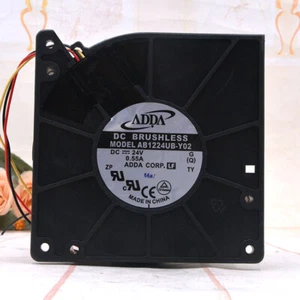 1 pcs ADDA 12032 24V 0.55A AB1224UB-Y02 12CM tram car seat cooling fan. - Picture 1 of 5