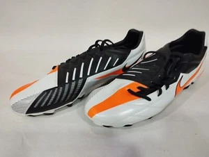 Nike T90 Fussballschuhe, 472562-480, Weiß-Neon-Orange, Gr. 45,5 / 10,5 - Bild 1 von 9