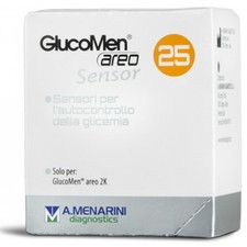GlucoMen Areo Sensor Controllo della Glicemia - 25 Strisce Reattive
