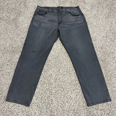 Lucky Brand 221 Original Straight Jeans Mens Size 38x32 (37x29.5) Black Denim - Image 1 of 4