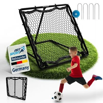 Fußball Training Rebounder Outdoor Indoor Netz Torwand Prellwand ArtSport® - Bild 1 von 4