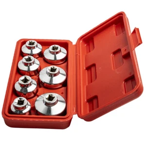 Oil Filter Cartridge Housing Cap Wrench Socket Paper Tool Set 29mm 30mm 32mm - Foto 1 di 10