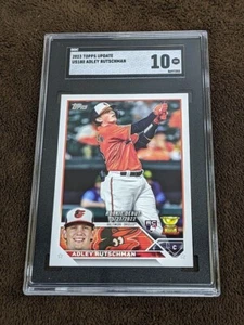 2023 TOPPS UPDATE ROOKIE DEBUT SGC 10 ADLEY RUTSCHMAN ORIOLES - Picture 1 of 1