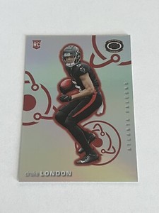 2022 Panini Chronicles Dynagon Drake London Rookie RC Silver Prizm SP Parallel