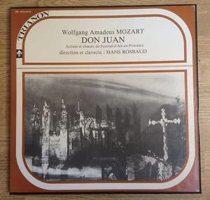 French box 3 LP Mozart Don Juan Hans Rosbaud Harpsichord Aix en Provence 1956 * - Picture 1 of 2