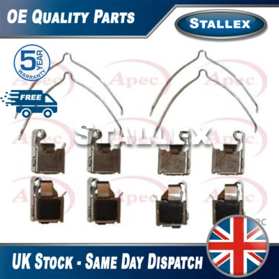 Fits Carina Celica Picnic Corolla Camry Brake Pads Fitting Kit Front Stallex - Image 1 of 2