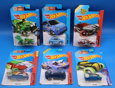 Hot Wheels - Showdown Lote de 6 - Treasure Hunt (2) 2015 y (4) 2013 Foto 1 de 4