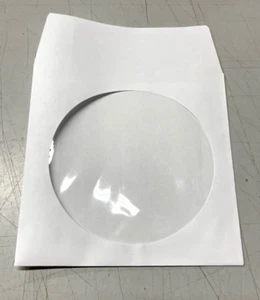 200 QTY. PAPER CDR / DVD SLEEVE WINDOW ENVELOPE / NEW - Picture 1 of 1