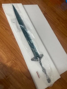 「open box」39”Bloodborne/Elden Ring Stainless Steel Sword with Display Plaque - Picture 1 of 17