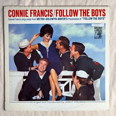 CONNIE FRANCIS Follow The Boys 1963 Vinyl LP MGM E4123 - VG+ - Image 1 of 4