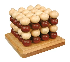 small foot 4462 Tic Tac Toe game in 3D, strategic board game on multiple levels - Picture 1 of 2