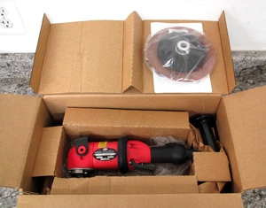 New Sioux 1287L 6000RPM 5/8"-11 Pneumatic Right Angle Air Sander Free Shipping - Picture 1 of 7