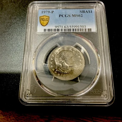 Susie B. Moneda de dólar Anthony marca P ceca Foto 1 de 2