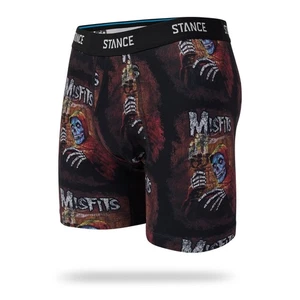 STANCE HERREN BOXERSHORTS. NEU MISFITS SCHWARZ GEMUSTERT SHORTS BAND UNTERWÄSCHE W25 - Bild 1 von 3