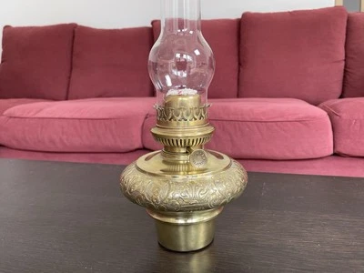 Elegant Antique L&B Kerosene Lamp, Collectible, Belgium, Late 19th Century - Image 1 of 4