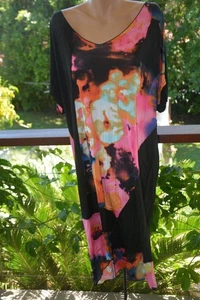 ~ TAKING SHAPE TS ~ Multi Colour Layered Look DRESS ~Size M. Unworn-New Non Iron - Bild 1 von 1