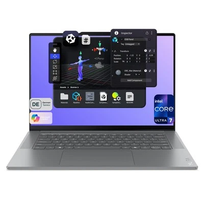 Lenovo Yoga Slim 7i Laptop, Ultra 7-258V, 15.3" 2.8K, QWERTZ - Immagine 1 di 4