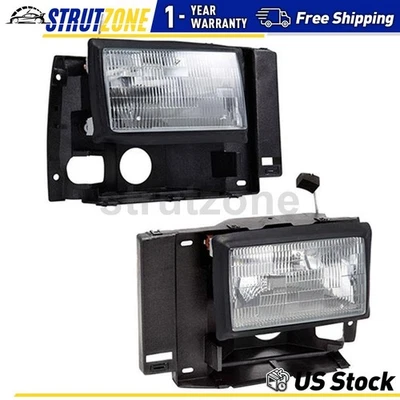 2x Conjunto de faros izquierdo derecho TYC para Ford Bronco II 1989-1990 Foto 1 de 3