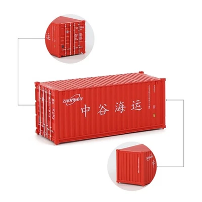 Evemodel HO Scale 1:87 20ft Shipping Container 20' Cargo Box Model Railway C8726 - Image 1 of 4