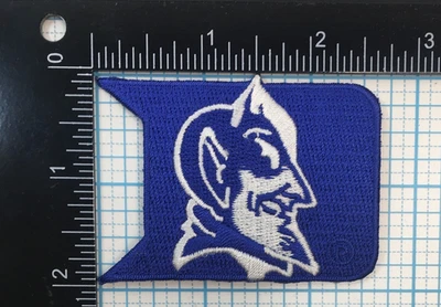 DUKE BLUE DEVILS NCAA COLLEGE VINTAGE 2.75" TEAM LOGO PATCH D9 - Image 1 of 2