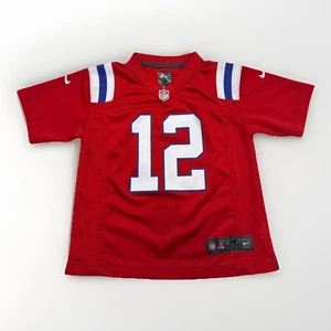 Nike New England Patriots Tom Brady Jersey Youth Medium 5-6 #12 NFL On Field - Picture 1 of 10