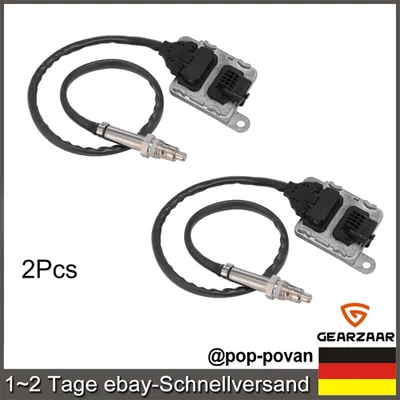 2x Sensore Nox A0009058111 A0009053109 per Mercedes-Benz W213 W205 W177 W247 DE - Immagine 1 di 4