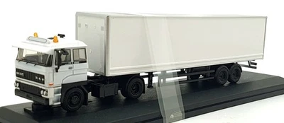 Oxford Diecast 1/76 Scale SP184A - DAF 3300 Short Van Trailer - White - Image 1 of 4