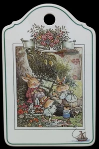 Plato de tablero de galletas de queso Foxwoods Tales 1994 Brian Patterson - Imagen 1 de 2