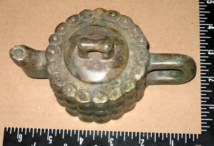 Vintage/Antique Japanese Ext. Rare 6" Mini Teapot STONE! SOAPSTONE? Beautiful! - Picture 1 of 5