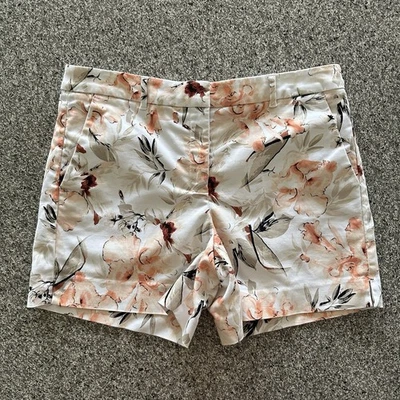 Pantalones cortos para mujer White House Black Market 6 florales chinos WHBM Foto 1 de 4