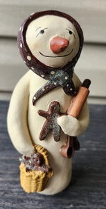 EFY (besonders für Sie) Bäcker Schneemann Nudelholz Cookies - Bild 1 von 7