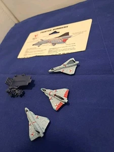 Juego de bombarderos de combate Kenner Mega Force Triax 1989 de colección - Imagen 1 de 10