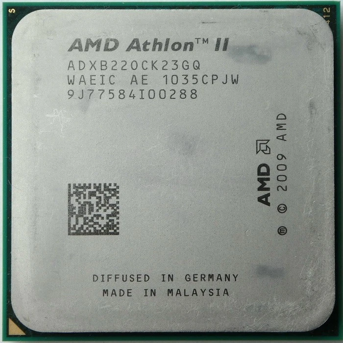 AMD Athlon II X2 B22 ADXB22OCK23GQ 2.8GHz Dual Core AM3 - Image 1 of 1